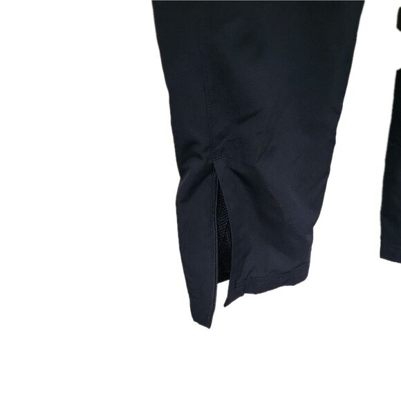Under Armour Windbreaker Track Pants Mens LARGE Black Mesh Lined Loose Ankle Zip - Picture 2 of 11